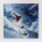 Puzzle de ski (Horizontal)