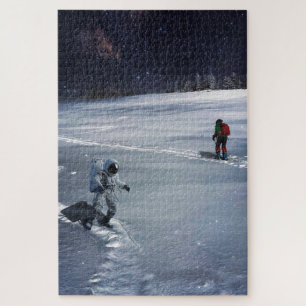 Puzzle de ski de fond