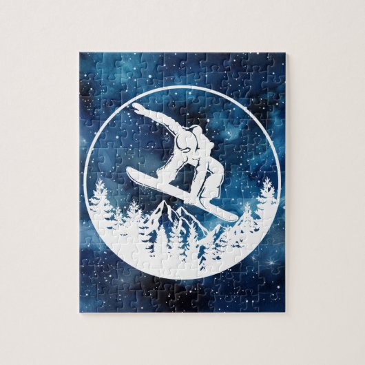 Puzzle de snowboard (Vertical)