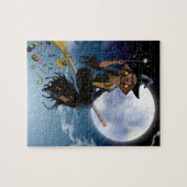 Puzzle de sorcière de Halloween (Horizontal)