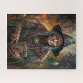 Puzzle de sorcière d'Halloween (Horizontal)