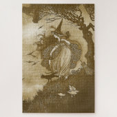 Puzzle de Sorcière rétro (Vertical)