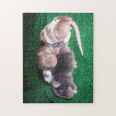 Puzzle de souris : 4 souris de bébé (Vertical)