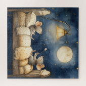 Puzzle de souris au coucher (Horizontal)