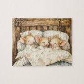 Puzzle de souris au coucher (Horizontal)