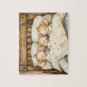 Puzzle de souris au coucher (Vertical)