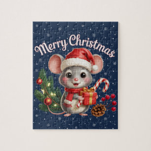 Puzzle de souris de Noël