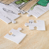 Puzzle de souris d'Elf de fabricant de jouets (Côté)