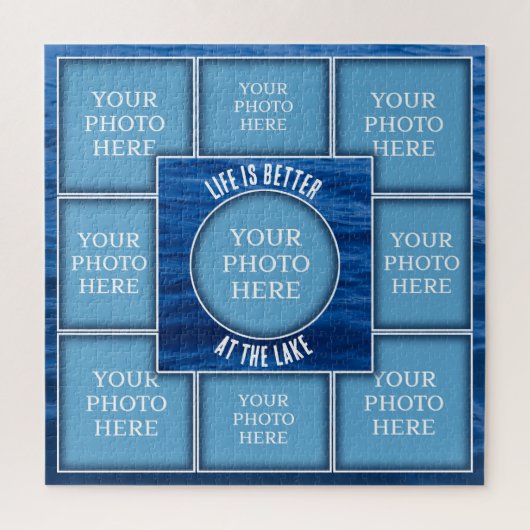 Puzzle de souvenirs d'été - Fond d'eau (Vertical)