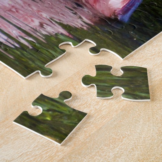 Puzzle de spatule rose (Côté)