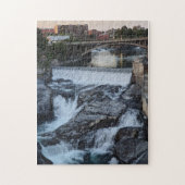 Puzzle de Spokane Falls (Vertical)