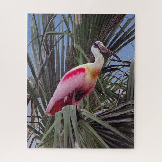 Puzzle de Spoonbill rose (Vertical)