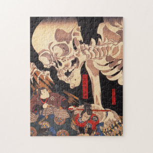Puzzle de squelette de Kuniyoshi