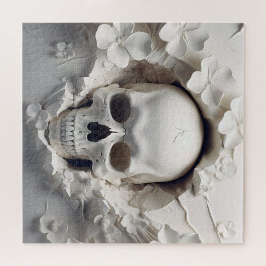 Puzzle de squelette d'Halloween 3D (Horizontal)