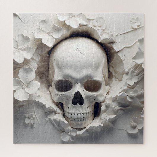 Puzzle de squelette d'Halloween 3D (Vertical)