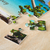 Puzzle de St John de plage de baie de Maho (Côté)