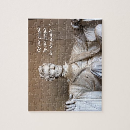 Puzzle de statue de Lincoln (Vertical)