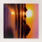Puzzle de Sunset Ocean difficile et dynamique (Horizontal)
