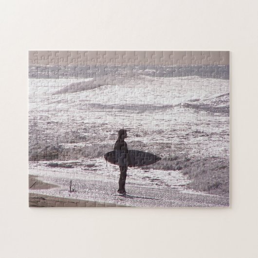 Puzzle de Surf des vagues de surf de l'océan Pacif (Horizontal)