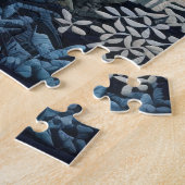 Puzzle de surface de neige en hiver (Côté)