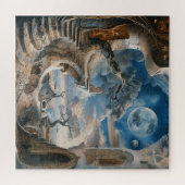 Puzzle de surréalisme à l'aquarelle (Horizontal)