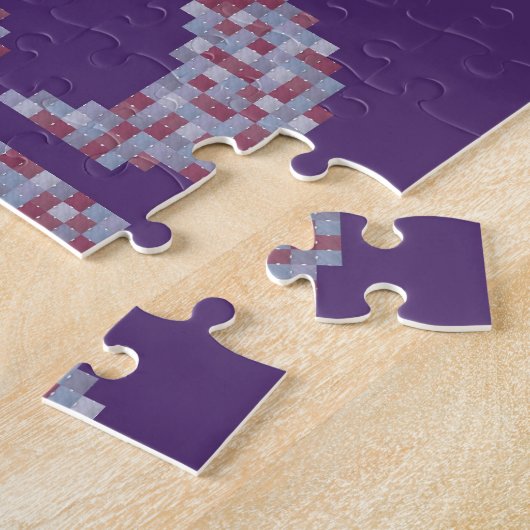 Puzzle de symbole de l'OM (Côté)