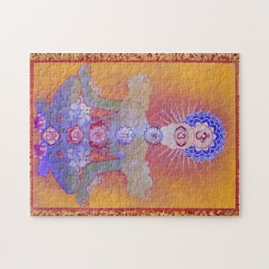 Puzzle de SYSTÈME de CHAKRA (Horizontal)