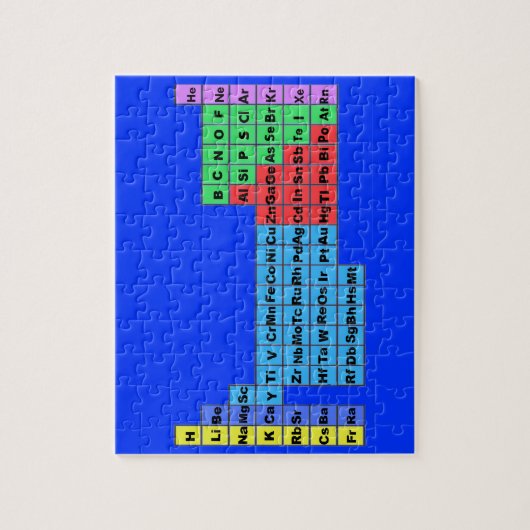 Puzzle de Tableau de période (Vertical)