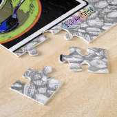 Puzzle de tasses de café d'art de bruit (Côté)