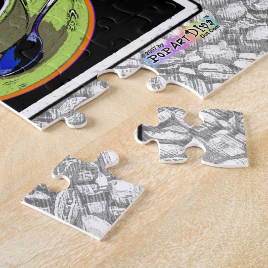 Puzzle de tasses de café d'art de bruit (Côté)