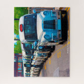 Puzzle de taxis londoniens (Vertical)