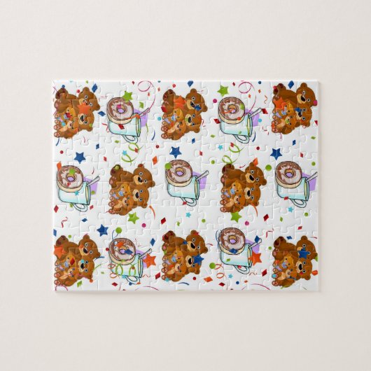 Puzzle de Teddy Bear (Horizontal)