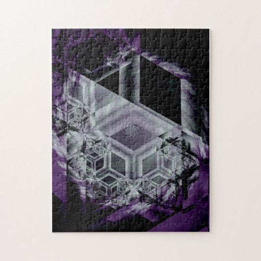 Puzzle de teinte violette (Vertical)