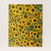 Puzzle de terrain de tournesol (Vertical)