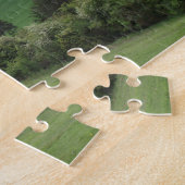 Puzzle de terre verte et agréable (Côté)