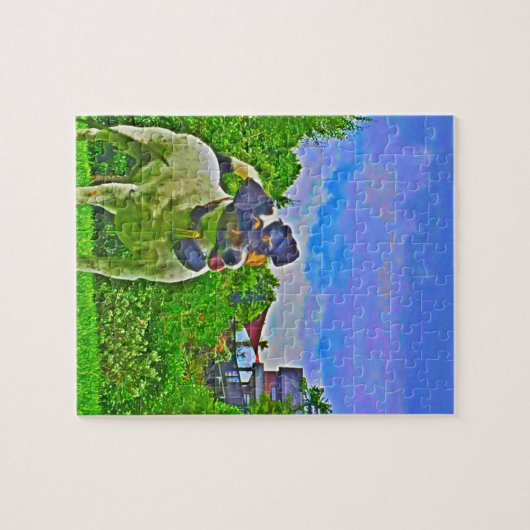 Puzzle de Terrier (Horizontal)