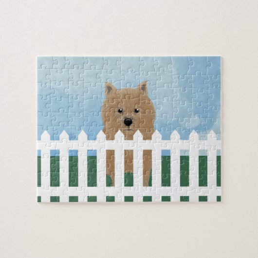 Puzzle de Terrier de Norwich (Horizontal)