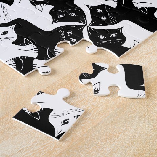 Puzzle de Tessellation de chat (Côté)