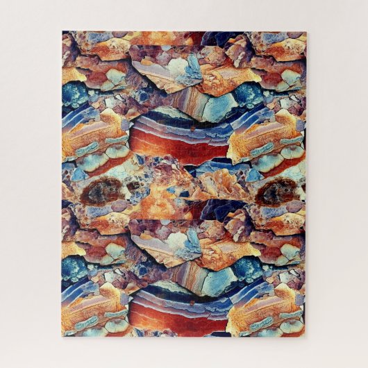 Puzzle de texture de sédimentation géologique (Vertical)