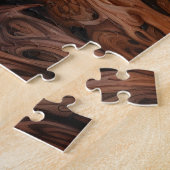 Puzzle de texture en bois Abstrait (Côté)