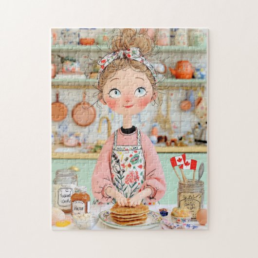 Puzzle de Thankgiving Canada | Cuisine confortable (Vertical)