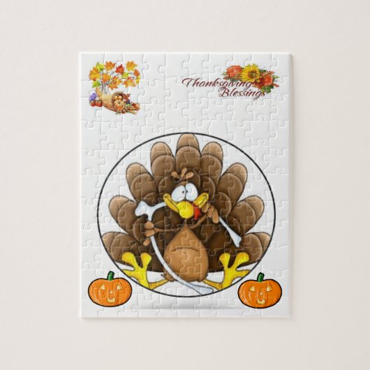 Puzzle de Thanksgiving (Vertical)