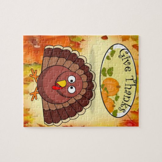 Puzzle de Thanksgiving (Horizontal)