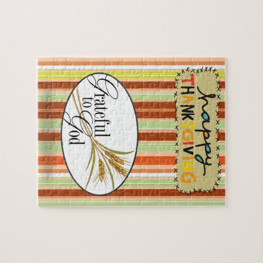 Puzzle de Thanksgiving (Horizontal)