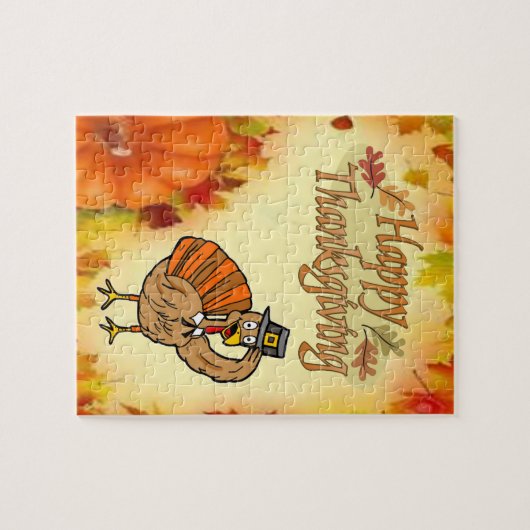 Puzzle de Thanksgiving (Horizontal)