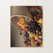 Puzzle de thanksgiving de corne d'abondance (Vertical)