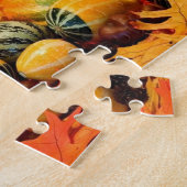 Puzzle de thanksgiving de corne d'abondance (Côté)