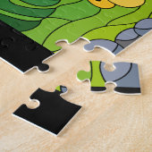 Puzzle de tigre (Côté)