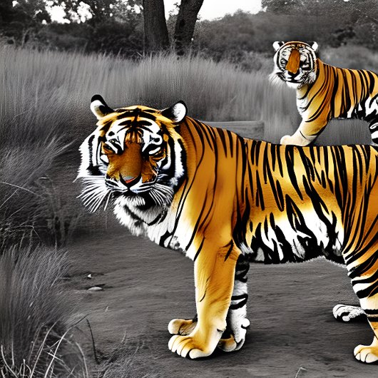 Puzzle de tigre