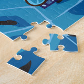 Puzzle de tigre 11x14 pour les aveugles de couleur (Côté)